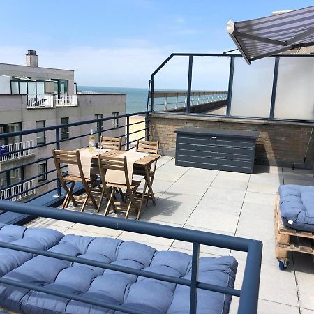 Seaview Penthouse Apartment Ostend Exterior photo