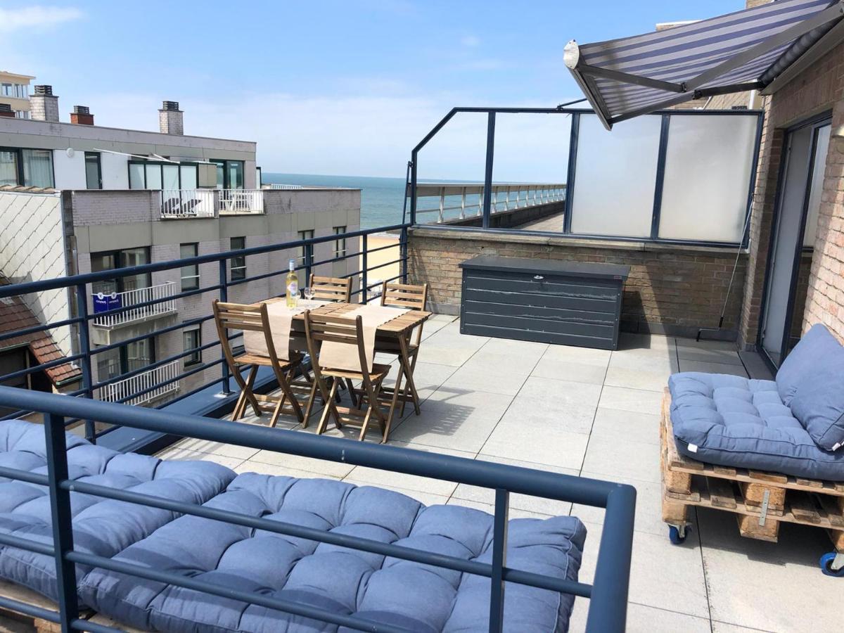 Seaview Penthouse Apartment Ostend Exterior photo